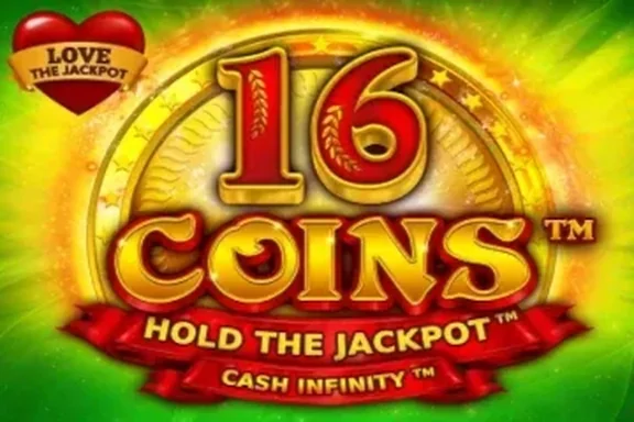Capa do slot 16 Coins Love the Jackpot