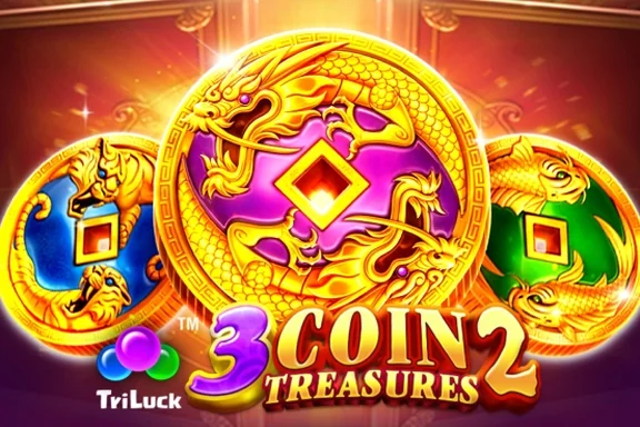 Capa do slot 3 Coin Treasures 2