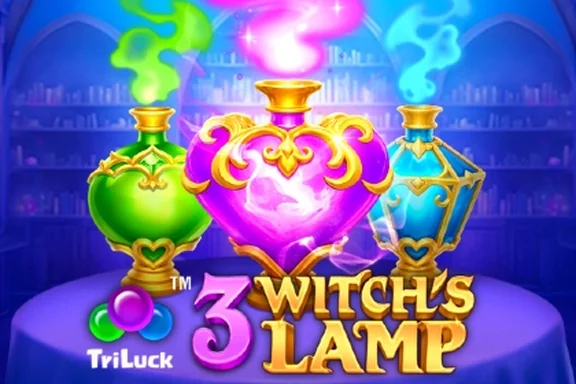 Capa do slot 3 Witch's Lamp